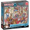 Image de Wasgij Retro Mystery 10 - De Voorjaars-schoonmaak! - 1000 stukjes puzzel - Legpuzzel voor volwassenen