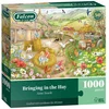 Image de Falcon puzzel - Bringing in the Hay 1000 stukjes - educatief speelgoed.