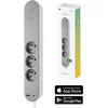 Image de Hombli Slimme Stekkerdoos   3-Voudig   Franse Stekker (Type E) - 1x USB 1x USB-C met Schakelaar   App met Energiemonitor/Verbruiksmeter   Overspanningsbeveiliging - 1.5m Snoer