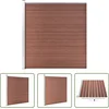Image de vidaXL Houten Schutting - Tuinhek - Schutting 175x186 cm HKC bruin - Hkc Schutting - Buitenschutting - Terrasafscheiding