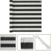 Image de vidaXL Privacy Screen - Balkonscherm - Balkonscherm HDPE 90x400 cm antraciet en wit - Buitenschutting - Balkondecoratie - Tuindecoratie
