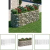 Image de vidaXL Plantenbak Tuin - Gabion Plantenbak - Gabion plantenbak verhoogd 300x100x100 cm gegalvaniseerd ijzer - Siertuin - Buitendecoratie - Metalen Plantenbak