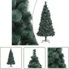Image de The Living Store Kunstkerstboom - groen PET - 180 cm - met stalen basis