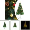 Image de The Living Store Kunstboom - Kerstboom met LED-verlichting - 180 cm - Groen - 564 takken