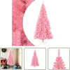 Image de The Living Store Kunstkerstboom met standaard 180 cm PVC roze - Kunstkerstboom - Roze Kerstboom - Pvc Kerstboom - Kerstdecoratie - Kerstboom Decoratief