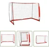 Image de vidaXL Voetbalnet - Voetbaldoel - Voetbaldoel 184x91x124,5 cm staal - Sportartikelen - Buitensport - Tuindoelelementen
