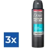 Image de Dove - Deodorant - Clean Comfort - 150ml x 3