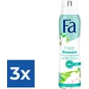 Image de Fa Deodorant Fresh Blossom 150ML - Voordeelverpakking 3 stuks
