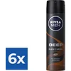 Image de NIVEA Deep Espresso Anti Transpirant Spray - 150 ml - Voordeelverpakking 6 stuks