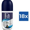 Image de Fa Sport Energizing Fresh Deodorant Roll On 50ml - Voordeelverpakking 18 stuks