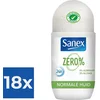 Image de Sanex Deo Roll-on - Zero% Respect & Control 50 ml - Voordeelverpakking 18 stuks