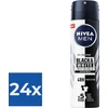 Image de NIVEA Men Deodorant Spray Invisible for Black & White - 150 ml - Voordeelverpakking 24 stuks