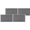 Image de vidaXL - Schutting - 699x106 - cm - HKC - grijs