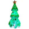 Image de Kerstboom BASIC & CO Polyester Polypropyleen 110 X 110 X 240 CM Opblaasbaar