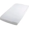 Image de Baby's Only Hoeslaken Calm - Hoeslaken ledikant - Hoeslaken babybed - Baby hoeslaken - Superzachte Katoen - Wit - 60x120 cm - 100% katoen