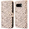 Image de imoshion Hoesje - Geschikt voor Google Pixel 9a - Design Bookcase smartphone - Black And White Dots