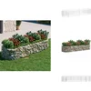 Image de vidaXL Verhoogde Plantenbak - Verhoogde Plantenbakken - Plantenbak - Bloembak - Gabion plantenbak verhoogd 300x100x50 cm gegalvaniseerd ijzer