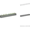 Image de vidaXL Schanskorfmand - Schanskorfmanden - Schanskorf Muur - Schanskorf Muren - Gabion plantenbak verhoogd 270x30x30 cm gegalvaniseerd staal