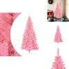 Image de vidaXL Kunstboom - Kunstbomen - Kunstkerstboom - Kunstkerstbomen - Kunstkerstboom met standaard 180 cm PVC roze
