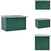 Image de vidaXL Opslagkist - Opslagkisten - Opslag Kist - Opslag Kisten - Tuinbox 109x67x65 cm groen