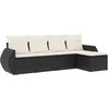 Image de vidaXL - 5-delige - Loungeset - met - kussens - poly - rattan - zwart