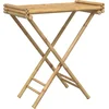 Image de vidaXL - Dienbladtafel - inklapbaar - 70,5x42,5x80 - cm - bamboe