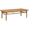 Image de vidaXL - Salontafel - 110x55x35 - cm - bamboe