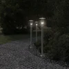 Image de Vloerlamp voor buiten 100 cm roestvrijstaal zilverkleurig