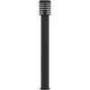Image de Vloerlamp voor buiten 110 cm roestvrijstaal zwart