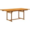 Image de vidaXL - 5-delige - Tuinset - massief - acaciahout - en - textileen