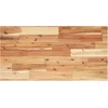 Image de vidaXL - Wastafelblad - met - olieafwerking - 60x40x2 - cm - massief - acaciahout