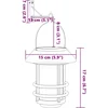 Image de Wandlantaarns voor buiten 4 st solar wit