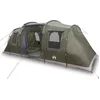 Image de vidaXL - Tunneltent - 4-persoons - waterdicht - olijfgroen