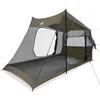 Image de vidaXL - Autotent - 2-persoons - olijfgroen - waterdicht