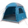 Image de vidaXL - Familietent - iglo - 6-persoons - waterdicht - blauw