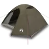 Image de vidaXL - Koepeltent - 3-persoons - waterdicht - bruin