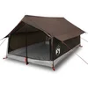 Image de vidaXL - Tent - 2-persoons - waterdicht - bruin