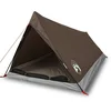 Image de vidaXL - Tent - 2-persoons - waterdicht - bruin