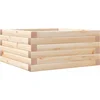 Image de vidaXL - Plantenbak - 50x50x23 - cm - massief - grenenhout