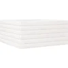 Image de vidaXL - Plantenbak - 50x50x23 - cm - massief - grenenhout - wit
