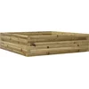 Image de vidaXL - Plantenbak - 90x90x23 - cm - geïmpregneerd - grenenhout