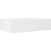 Image de vidaXL - Plantenbak - 90x60x23 - cm - massief - grenenhout - wit