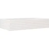 Image de vidaXL - Plantenbak - 110x60x23 - cm - massief - grenenhout - wit