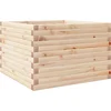 Image de vidaXL - Plantenbak - 70x70x45,5 - cm - massief - grenenhout