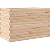 Image de vidaXL - Plantenbak - 70x40x45,5 - cm - massief - grenenhout