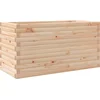 Image de vidaXL - Plantenbak - 90x40x45,5 - cm - massief - grenenhout
