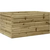 Image de vidaXL - Plantenbak - 90x60x45,5 - cm - geïmpregneerd - grenenhout