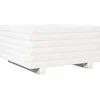 Image de vidaXL - Plantenbak - 50x50x26,5 - cm - massief - grenenhout - wit