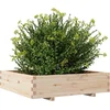 Image de vidaXL - Plantenbak - 100x100x26,5 - cm - massief - grenenhout
