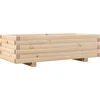 Image de vidaXL - Plantenbak - 90x40x26,5 - cm - massief - grenenhout